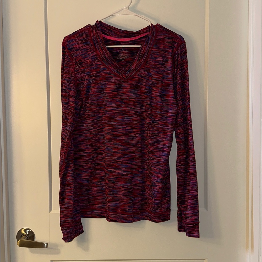 Cuddl Duds Multicolor Flex Fit Top